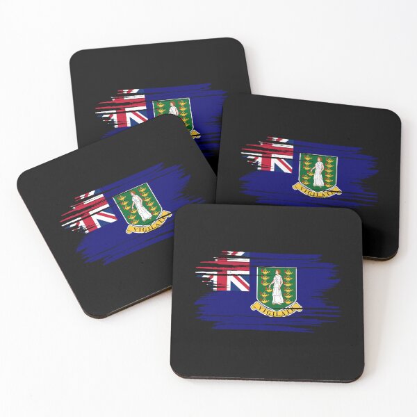 Item preview, Distressed British Virgin Islands Flag VG designed and sold by shitpostee.