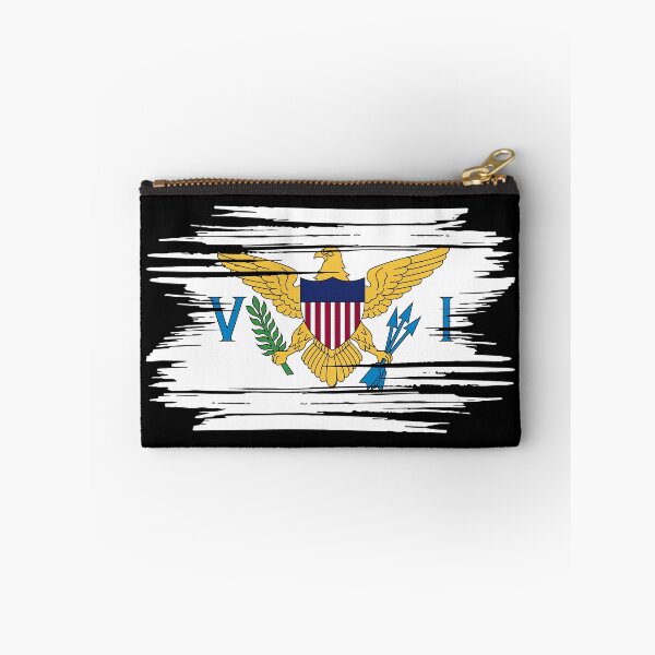 Item preview, Distressed United States Virgin Islands Flag VI designed and sold by shitpostee.