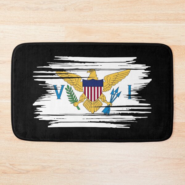 Item preview, Distressed United States Virgin Islands Flag VI designed and sold by shitpostee.