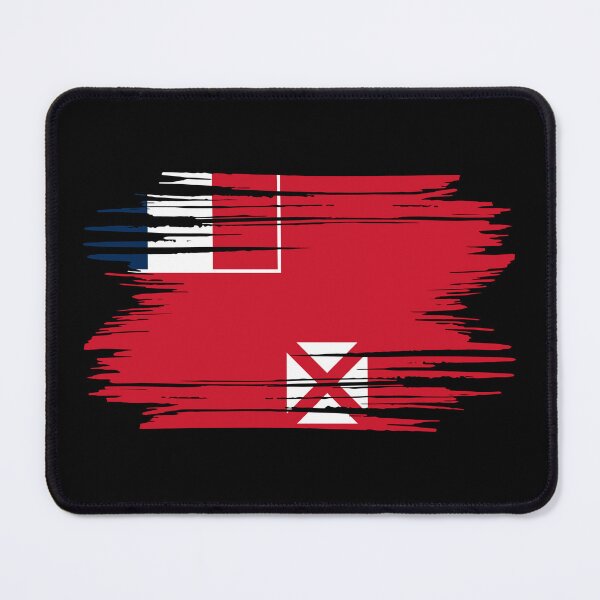Item preview, Distressed Wallis And Futuna Flag WF designed and sold by shitpostee.