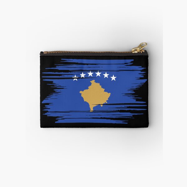 Item preview, Distressed Kosovo Flag XK designed and sold by shitpostee.
