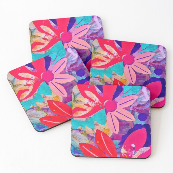 Item preview, "Garden Party" collage by Jenette Hewitt Art JKH63 designed and sold by Jenette Hewitt Art.