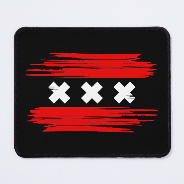 Item preview, Distressed Amsterdam Flag XX designed and sold by shitpostee.