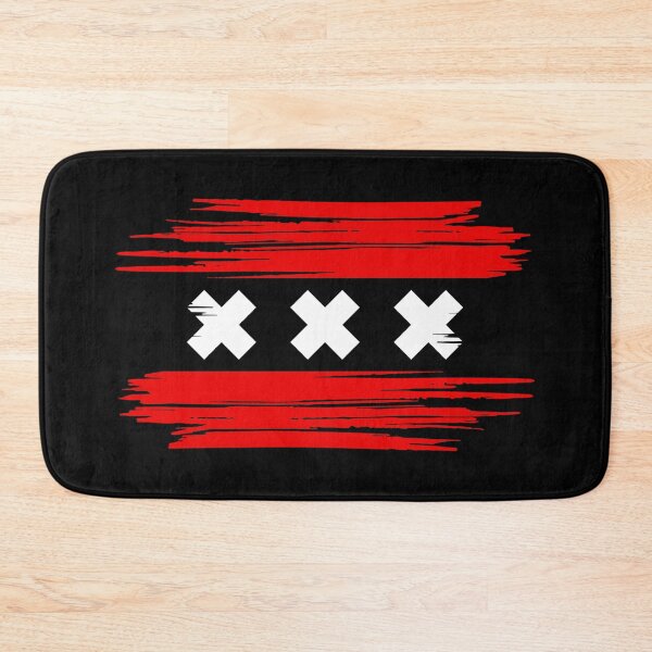 Item preview, Distressed Amsterdam Flag XX designed and sold by shitpostee.