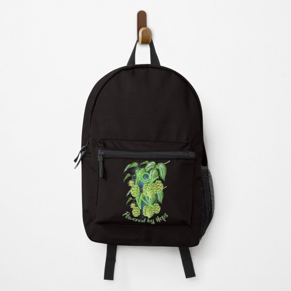 Item preview, Powered by Hops – Botanical Hop Cone Watercolor Nature Design designed and sold by Tadeusz1.