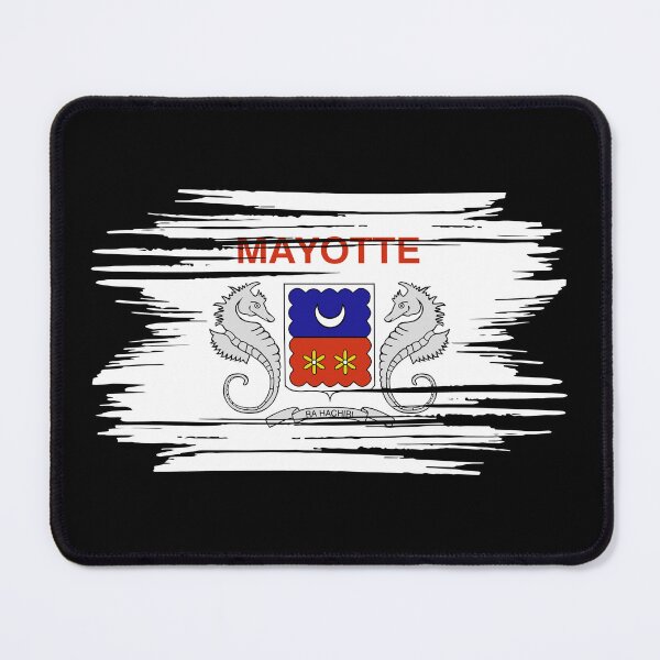 Item preview, Distressed Mayotte Flag YT designed and sold by shitpostee.