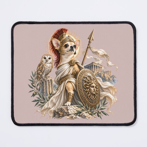 Item preview, Athena Chihuahua Goddess of Wisdom designed and sold by Skyrocketz.