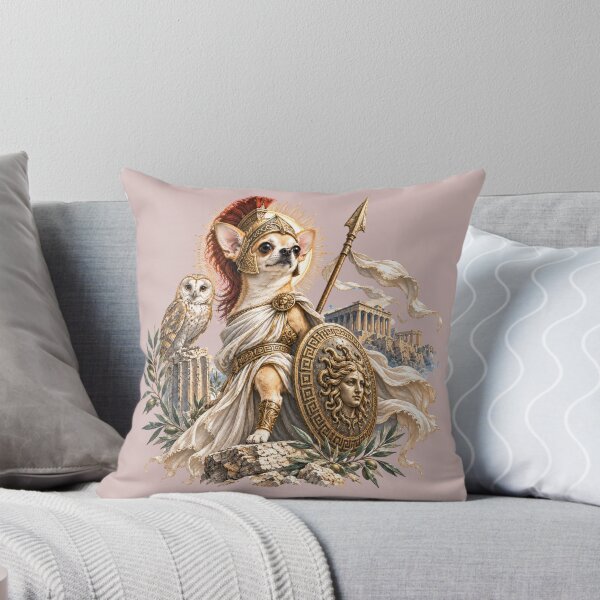 Item preview, Athena Chihuahua Goddess of Wisdom designed and sold by Skyrocketz.
