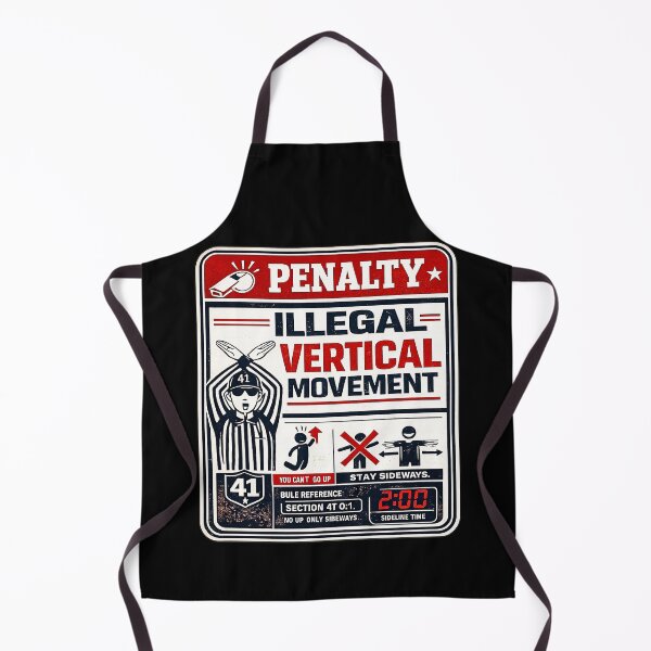 Item preview, 41 (forty-ooooone) SIDEWAYS SOCIETY COLLECTION - SPORTS - Penalty Illegal Vertical Movement v1 designed and sold by WheelieGdArt.