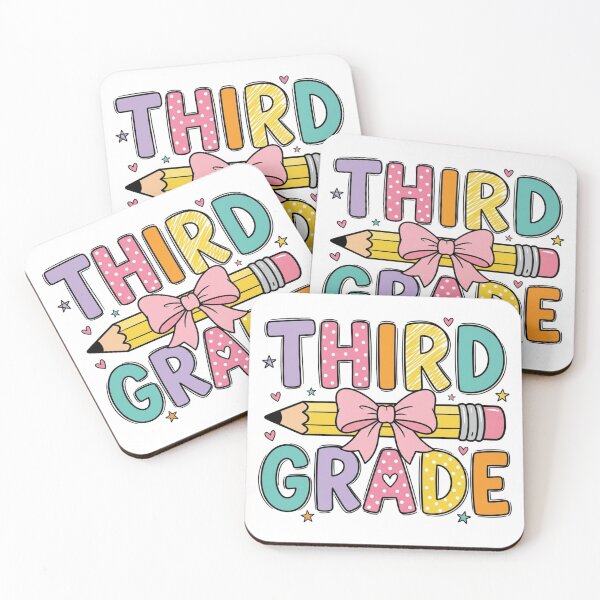 Item preview, Cute Third Grade Teacher Back to School Pencil Bow designed and sold by raedattia.