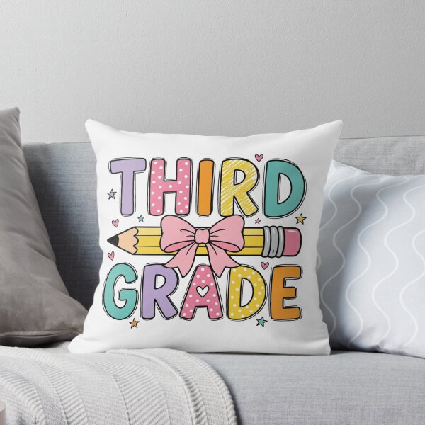 Item preview, Cute Third Grade Teacher Back to School Pencil Bow designed and sold by raedattia.
