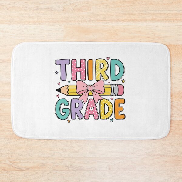 Item preview, Cute Third Grade Teacher Back to School Pencil Bow designed and sold by raedattia.