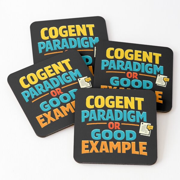 Item preview, Cogent Paradigm Or Good Example Office Jargon Joke designed and sold by TeeTimeTreasure.