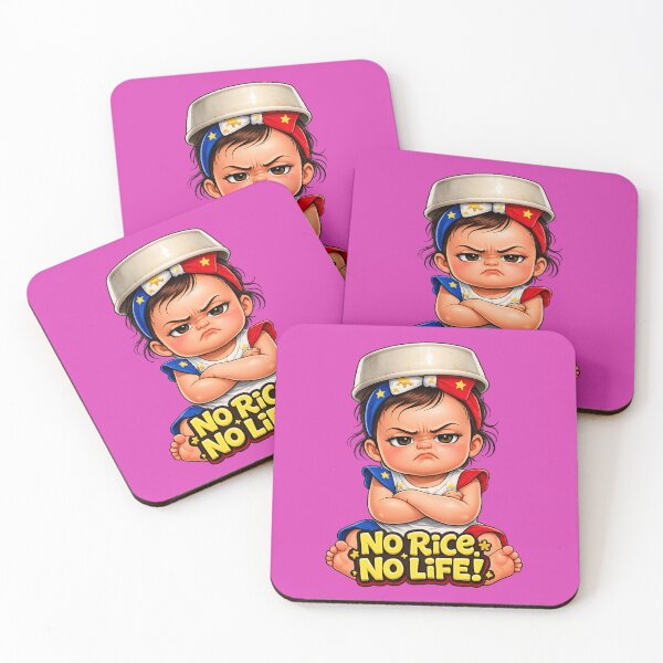 Item preview, No Rice, No Life! Funny Pinay Baby Wants Her Rice! designed and sold by FlipFlopTeesCo.