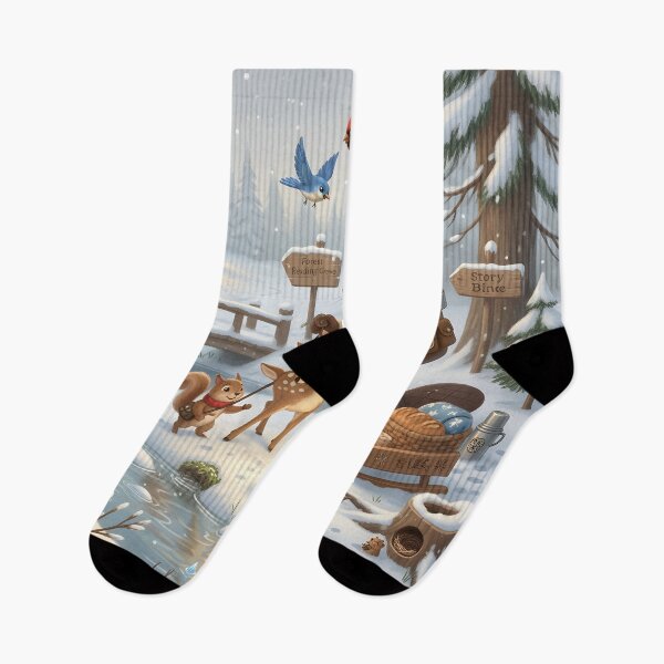 Item preview, Happy Beaver Adventures – Winter Wildlife Rescue designed and sold by Clothes With Smiling Animals Walt Gral.