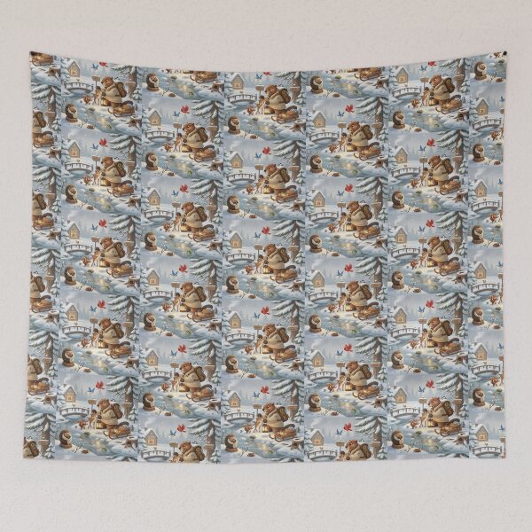 Item preview, Happy Beaver Adventures – Winter Wildlife Rescue designed and sold by Clothes With Smiling Animals Walt Gral.