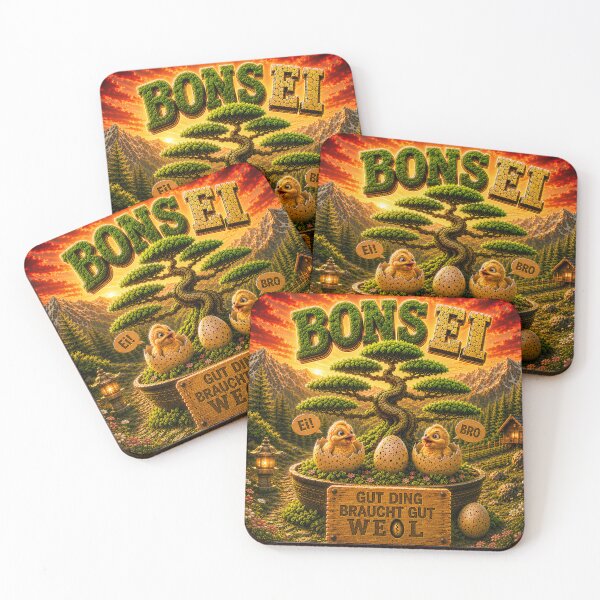 Item preview, Bonsei Funny Bonsai Chick Design designed and sold by JBXDesigner.
