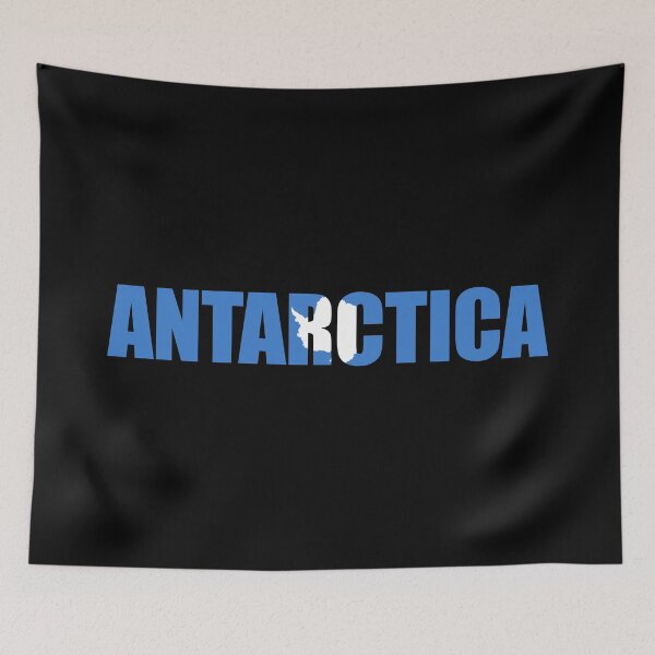 Item preview, Antarctica Flag AQ designed and sold by shitpostee.