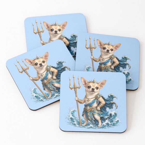 Item preview, Poseidon Chihuahua God of the Sea designed and sold by Skyrocketz.