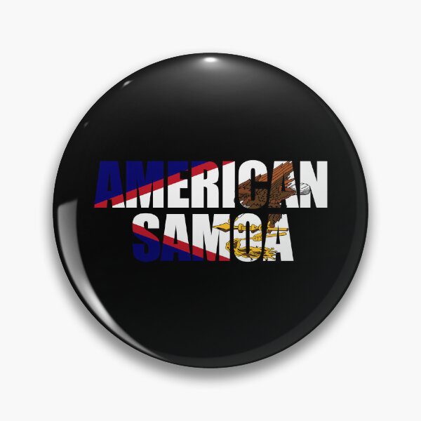 Item preview, American Samoa Flag AS designed and sold by shitpostee.