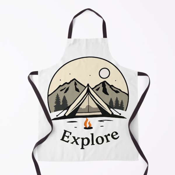 Item preview, Wild camping designed and sold by The Curious Cow.