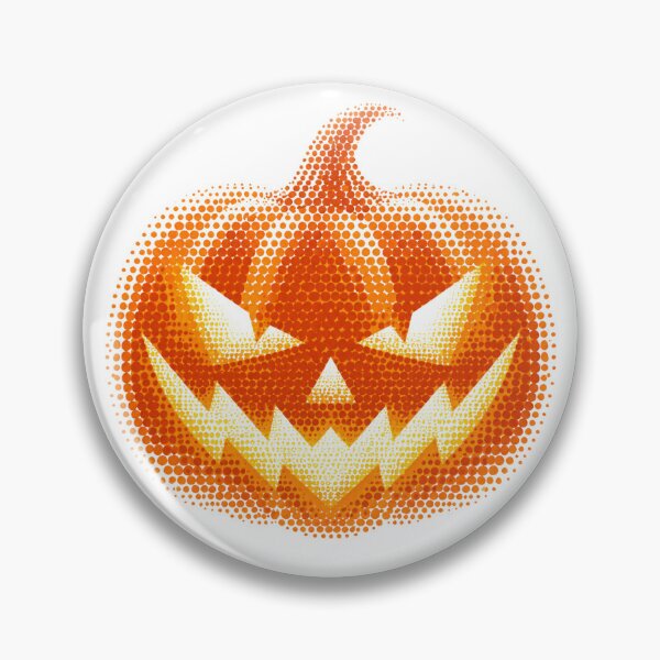 Item preview, Glowing Halftone Jack O Lantern Pumpkin designed and sold by xMErCUrY03x.