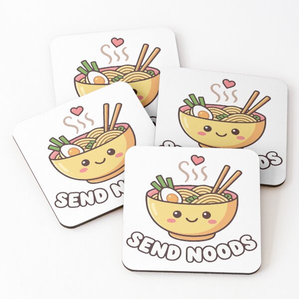 Item preview, Send Noods Cute Kawaii Ramen Sticker designed and sold by Charul2dartist.