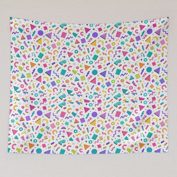 Item preview, Color Pop Memphis Pattern | Fun Geometric Abstract Seamless Design designed and sold by nouhaZN.