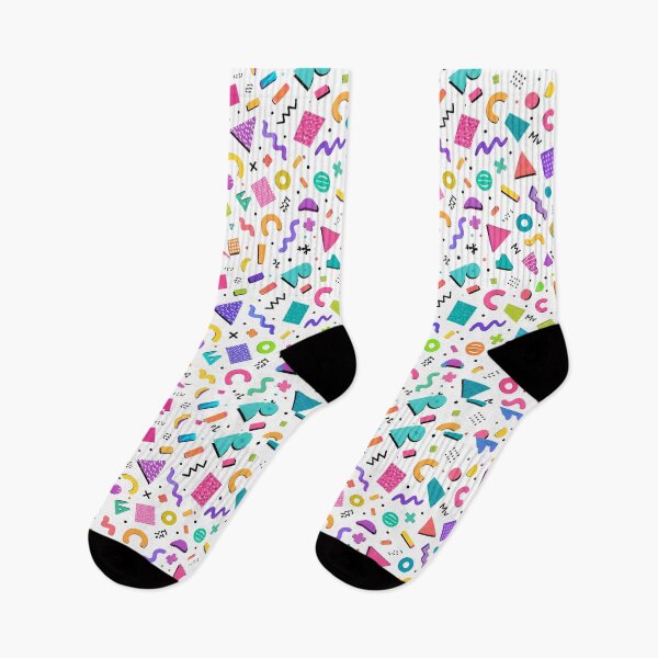 Item preview, Color Pop Memphis Pattern | Fun Geometric Abstract Seamless Design designed and sold by nouhaZN.