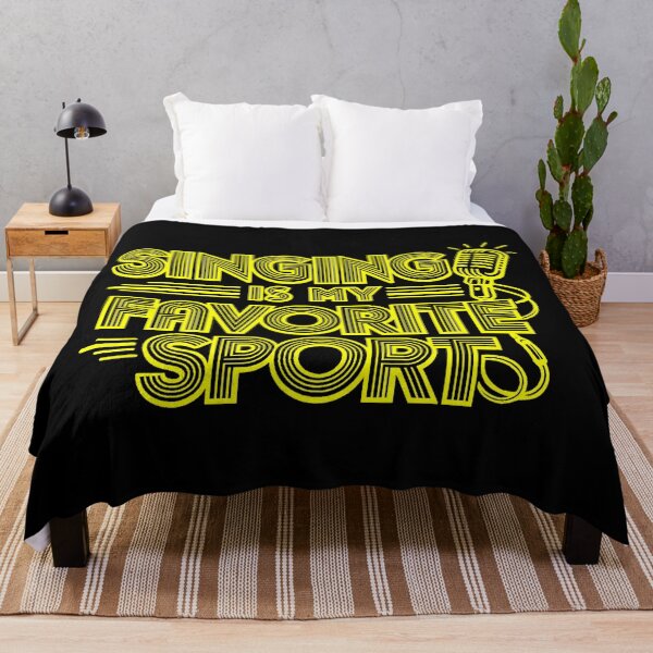 Item preview, Singing Is My Favorite Sport,Singing Lover designed and sold by CloudyPress.