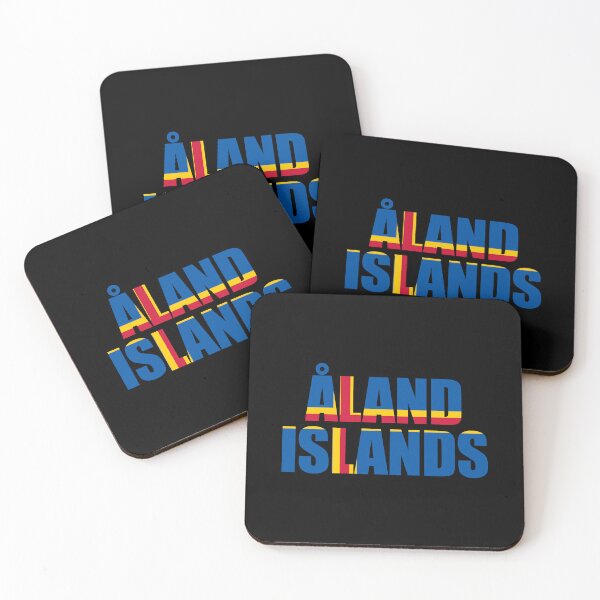 Item preview, Åland Islands Flag AX designed and sold by shitpostee.