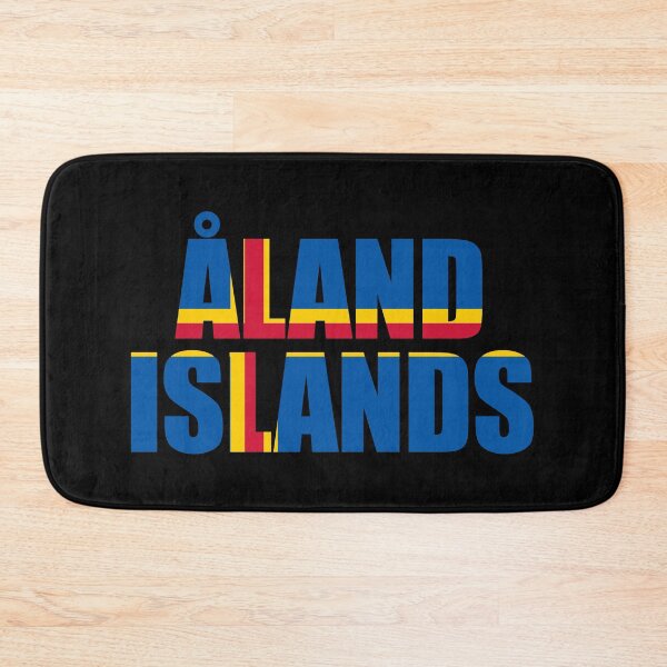 Item preview, Åland Islands Flag AX designed and sold by shitpostee.
