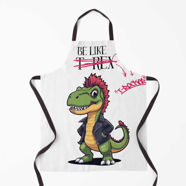 Item preview, Be Like T‑Rocker Punk Dino Graphic designed and sold by Snedsdigital.