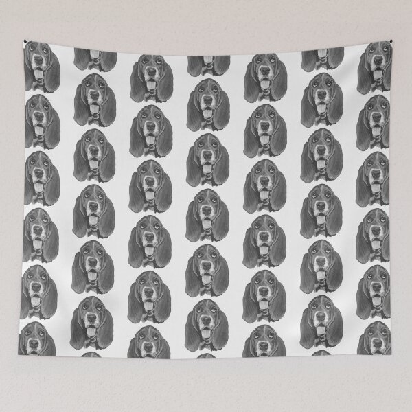 Item preview, Hound Dog Portrait designed and sold by Wilcox PhotoArt.
