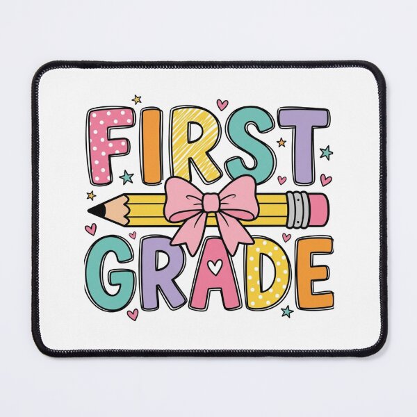 Item preview, Cute First Grade Teacher Back to School Pencil Bow designed and sold by raedattia.