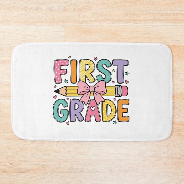 Item preview, Cute First Grade Teacher Back to School Pencil Bow designed and sold by raedattia.