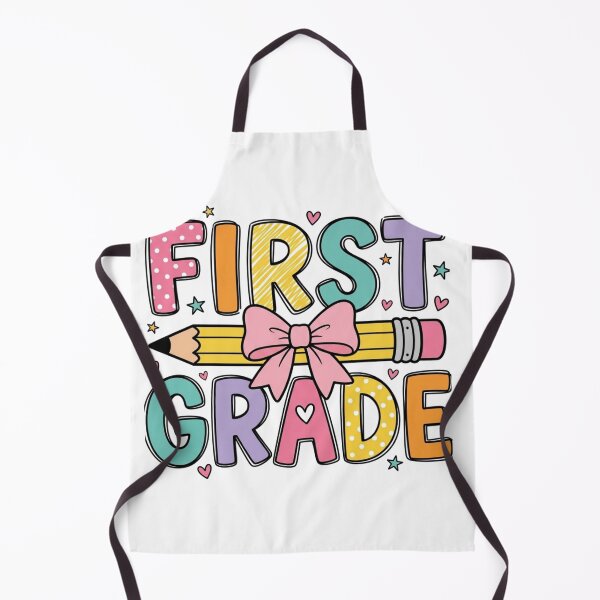 Item preview, Cute First Grade Teacher Back to School Pencil Bow designed and sold by raedattia.