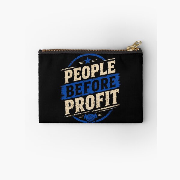 Item preview, People Before Profit Social Justice Activism Human Rights Advocate designed and sold by SkeletonsDanger.