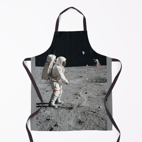 Item preview, NASA astronaut playing golf on the moon designed and sold by WiseBow.