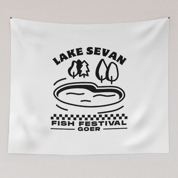 Item preview, Armenia : lake sevan fish festival goer designed and sold by Peerless-Prime.