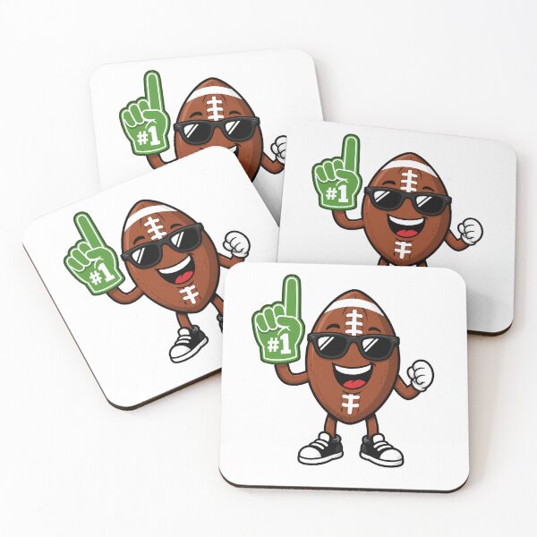 Item preview, Cool Number One Football Fan Mascot Game Day Design designed and sold by Nawi32.