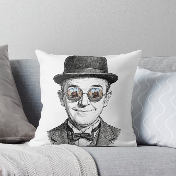 Item preview, Stan Laurel Piano Stairs Shades Reflection designed and sold by Bad-Decisions-Designs.