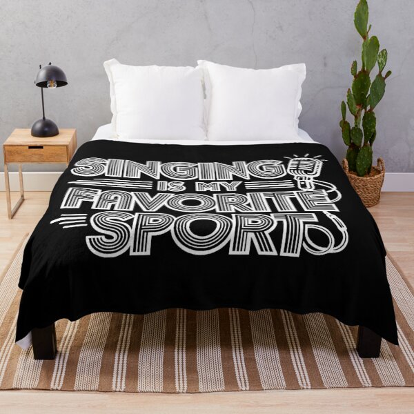 Item preview, Singing Is My Favorite Sport,Singing Lover designed and sold by CloudyPress.