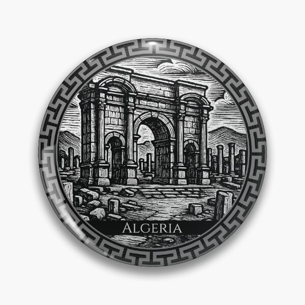 Item preview, Algeria Vintage Woodcut Art designed and sold by Thistle-TShop.