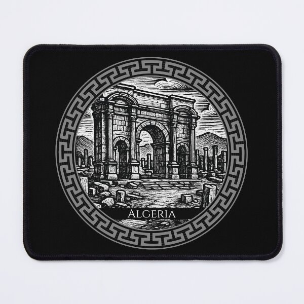 Item preview, Algeria Vintage Woodcut Art designed and sold by Thistle-TShop.