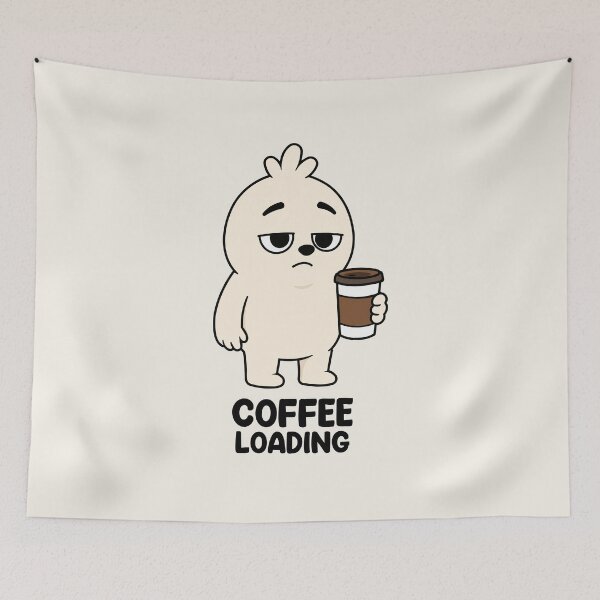 Item preview, Coffee Loading | Tired Morning Mood designed and sold by Zerhof.