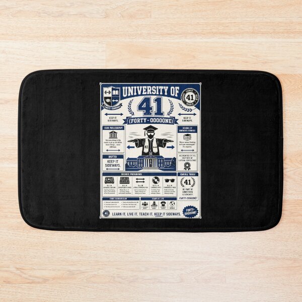 Item preview, 41 (forty-ooooone) SIDEWAYS SOCIETY COLLECTION - COLLEGE University of 41 Major - Sideways Studies v2 designed and sold by WheelieGdArt.