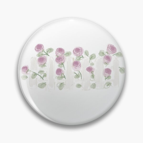 Item preview, Floral fence designed and sold by rachelsillust.