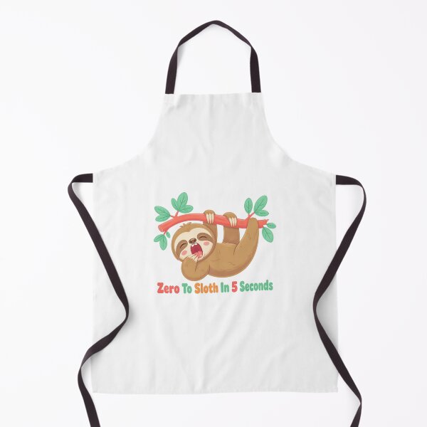 Item preview, Zero To Sloth In 5 Seconds Design designed and sold by PawsPositive.