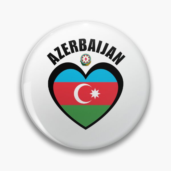 Item preview, Azerbaijan flag designed and sold by Peerless-Prime.